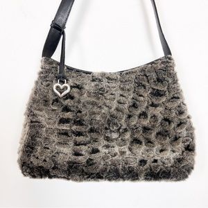Vintage Brighton Millennium 2000 faux fur shearling bag 116 of 500